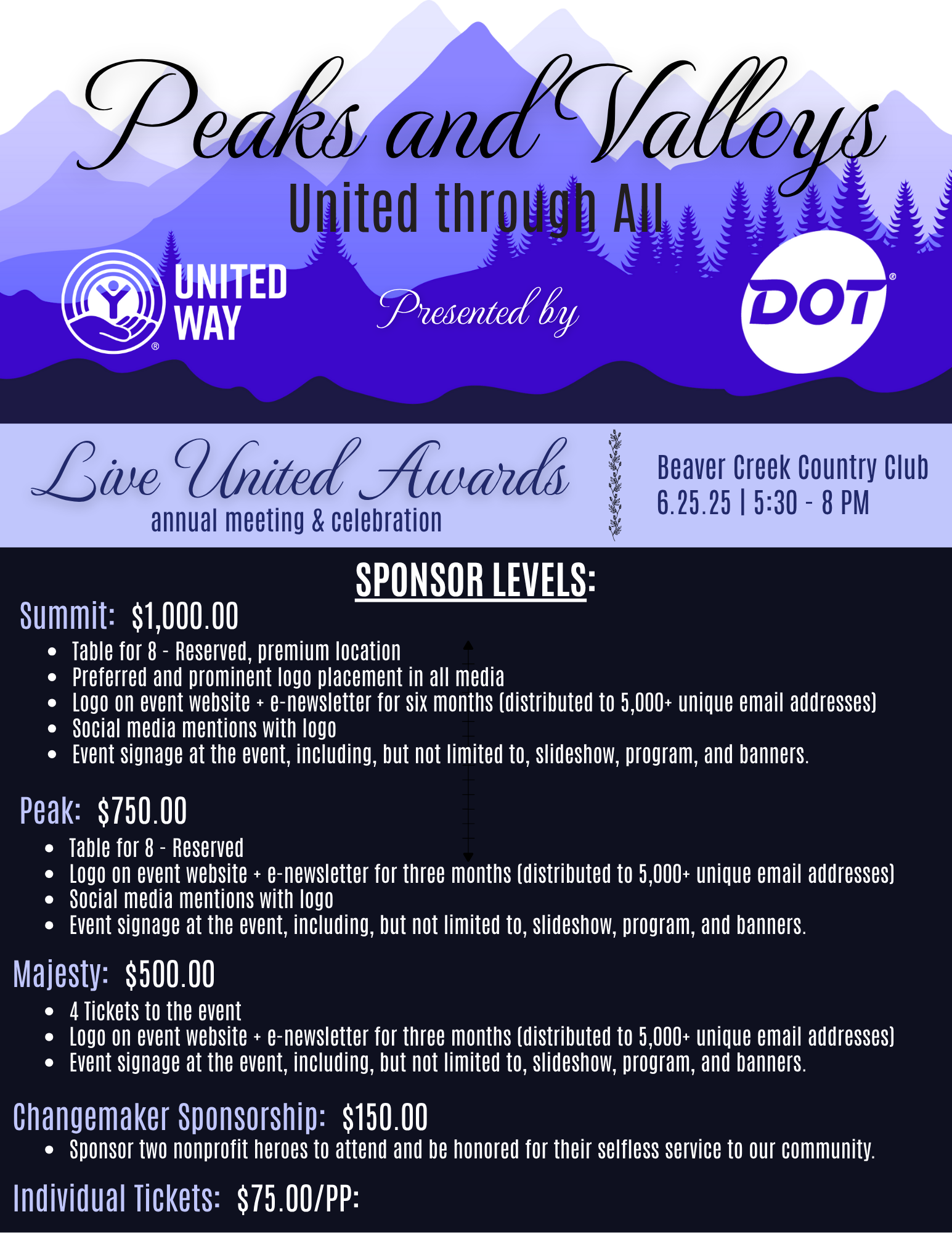 Sponsorship Opportunities