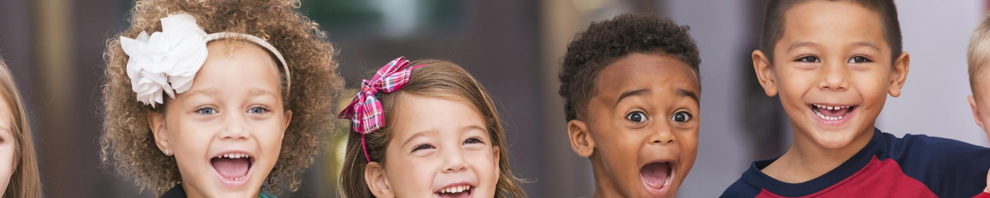 Children smiling